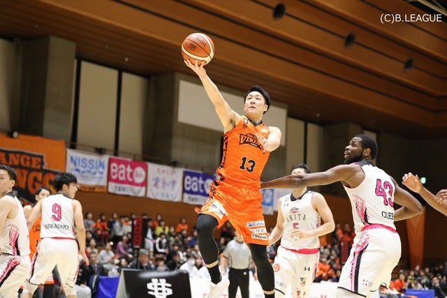試合結果 秋田ノーザンハピネッツ戦 第22節 3月9 10日 松山市総合コミュニティセンター 愛媛オレンジバイキングス